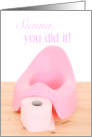 Sienna, Potty Training card