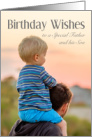 Birthday Wishes for Both Father and Son card