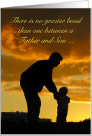 Bond Between Father and Son, Birthday card