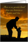 Bond Between Father and Son, Birthday card