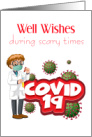 Well Wishes, Doctor and COVID-19 card