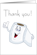 Thank You, Toilet Paper, COVID-19 card