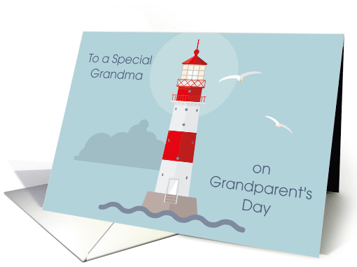 Lighthouse Grandparent's Day for Grandma card (1641420)