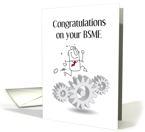 Congratulations Graduate BSME card (1921468)