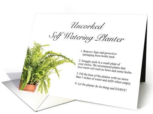 Updated uncorked Self Watering planter card (1936934)
