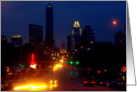 Downtown at Dusk card