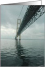 Under the Mackinac Bridge card