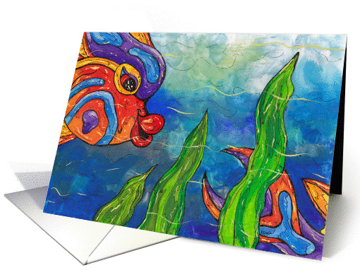 Tropical Fish card (686542)