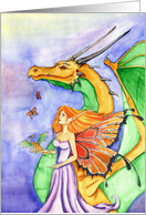 Dragon Fairy Godmother card