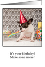 Birthday, French Bulldog Humor card