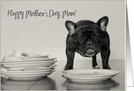 Funny French Bulldog Mother’s Day Card