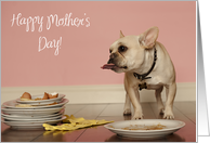 Funny French Bulldog Mother’s Day Card