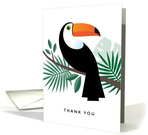 Toucan thank you card (1489804)
