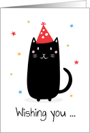 Cat birthday card,...
