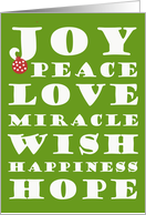 Joy and Peace on...