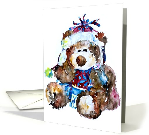 Bear card (656090)