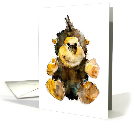 Monkey Love card (656095)