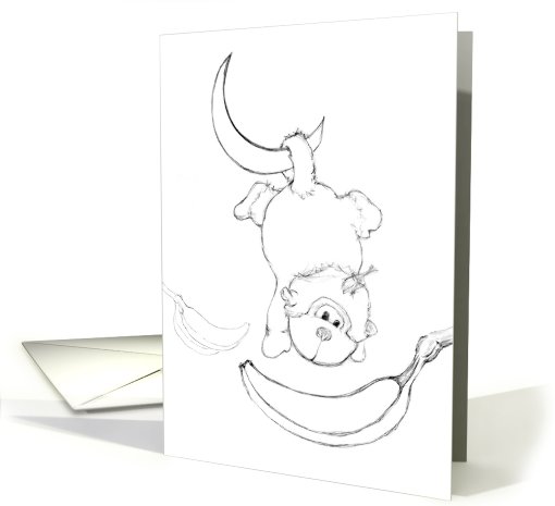 Banana Moon card (656108)