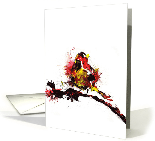 Fun Bird Blank card (722917)