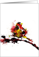 Fun Bird Blank Card