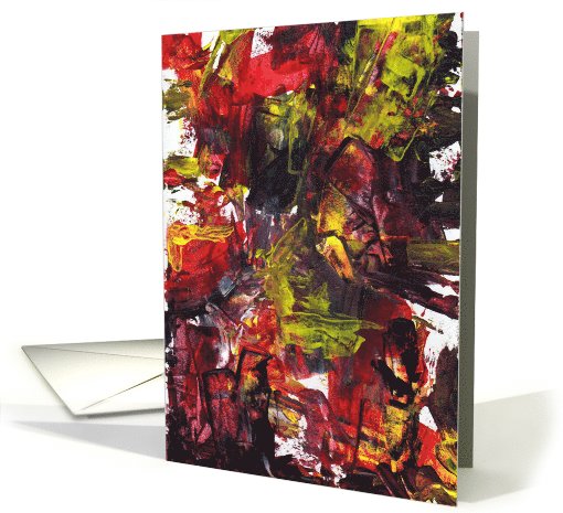Abstract Birthday card (722926)