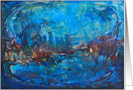 Abstract Harbour Card