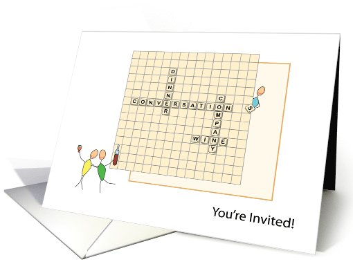 You Are Invited - Dinner Invitation card (668355)