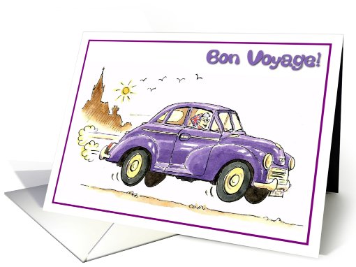Bon Voyage - Have a great trip! card (661525)