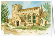 Chedworth Church, The Cotswolds card