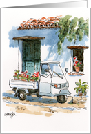 Pick up Truck. card