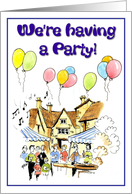 We’re having a party! card