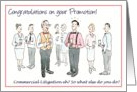 Congratulations on your Promotion! card