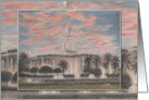 Orlando Florida LDS Temple card