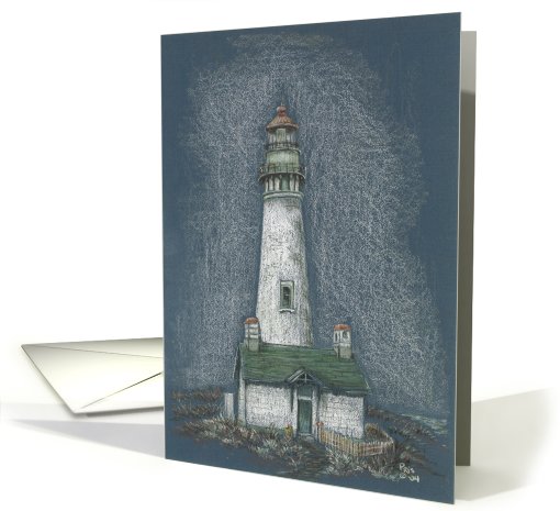 Lighting the Way - blank note card (655583)