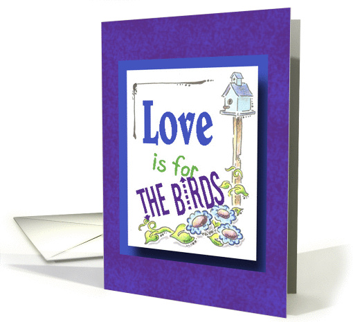 Love Birds card (849720)