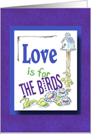 Love Birds card