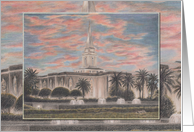 Orlando Florida LDS Temple card