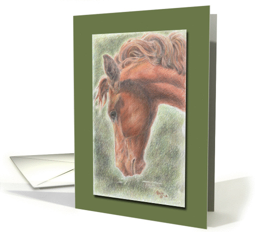 Sorrel Horse card (893993)
