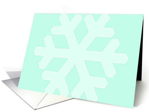 Christmas, snowflake card (886918)