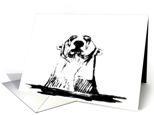 Polar Bear card (657795)