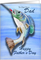For Our Great Dad Father’s Day- Fish Lover card