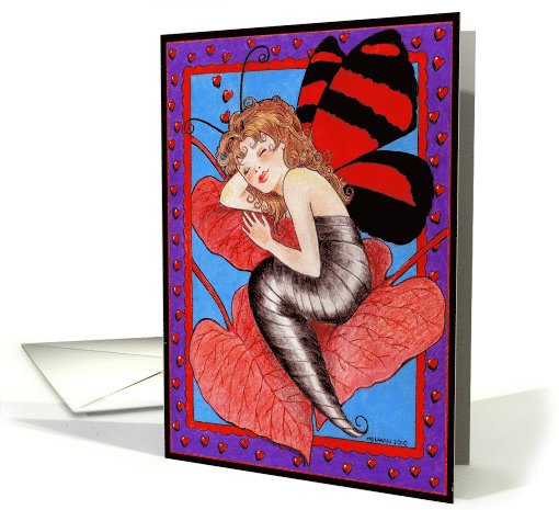 Butterfly in Love card (661624)