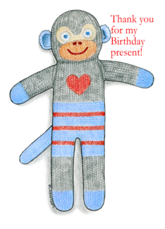 Sock Monkey Thank...