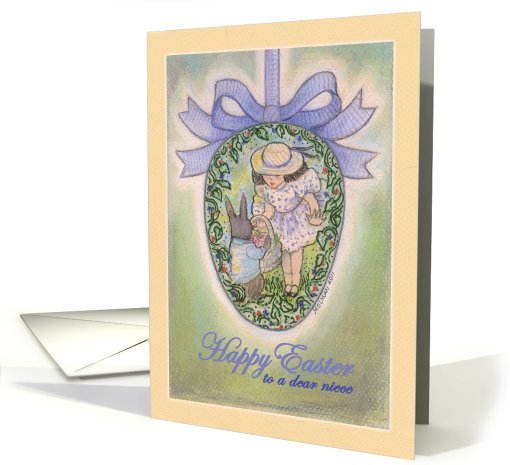 Happy Easter Niece Easter Egg card (779625)