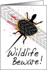Driving test roadkill card