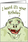 Birthday, Gimme cake, slob card