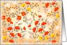 Flowery card