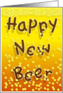 Happy New Beer card