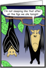 Fruit bats card