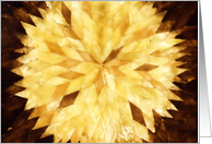 Yellow Floral, Blank Note Cards